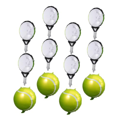 BESPORTBLE 12Stücke Tennis Luftballons Grüne Folienballons und Tennisschläger Ballons für Sport Party Dekoration Geburtstagsfeiern und Tennis Events Abschlussfeier BESPORTBLE 12Stücke Tennis Luftballons Grüne Folienballons und Tennisschläger Ballons für Sport Party Dekoration Geburtstagsfeiern und Tennis Events Abschlussfeier von BESPORTBLE