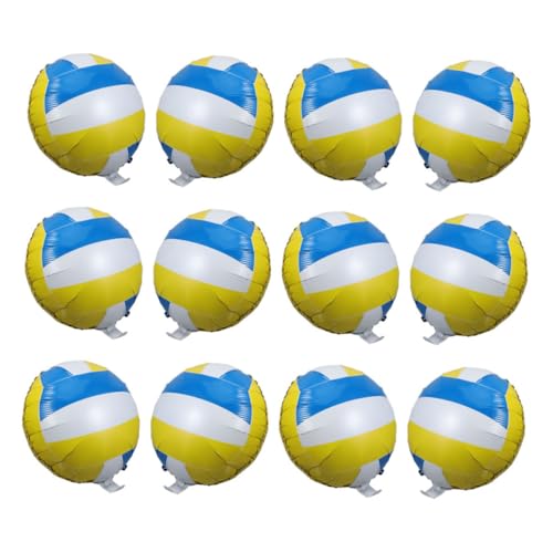 BESPORTBLE 12pcs Volleyball Folienballons Sportparty Liefert Volleyball -themen -geburtstagsdekoration 18 -zoll -luftballons Für Partydekorationen Und Foto -requisiten BESPORTBLE 12pcs Volleyball Folienballons Sportparty Liefert Volleyball -themen -geburtstagsdekoration 18 -zoll -luftballons Für Partydekorationen Und Foto -requisiten von BESPORTBLE