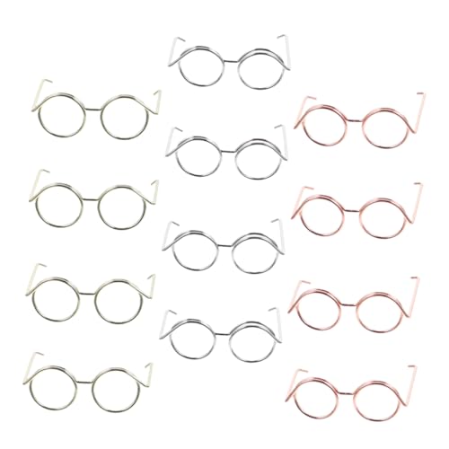 BESPORTBLE 12stücke Kupfer Draht Puppenbrillen Für Puppen Bastelbedarf Brille Ohne Objektiv Zum Basteln Und Dekorieren BESPORTBLE 12stücke Kupfer Draht Puppenbrillen Für Puppen Bastelbedarf Brille Ohne Objektiv Zum Basteln Und Dekorieren von BESPORTBLE
