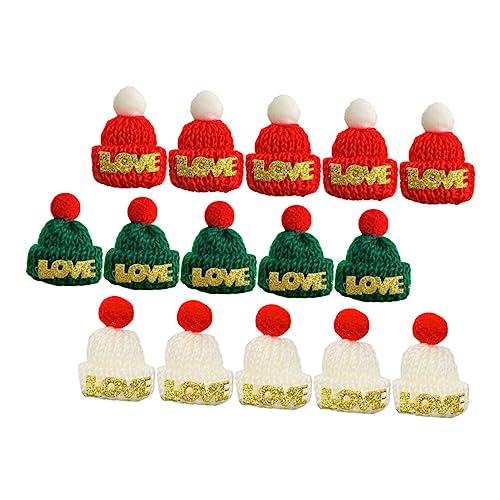 BESPORTBLE 15 Stück Teiliges DIY Gestricktes Mini Weihnachtshut Farbige Fingerhüte Rot Grün Weiß Weihnachtliche Tisch und Partydekoration für Flaschen Süßigkeiten und Bastelprojekte BESPORTBLE 15 Stück Teiliges DIY Gestricktes Mini Weihnachtshut Farbige Fingerhüte Rot Grün Weiß Weihnachtliche Tisch und Partydekoration für Flaschen Süßigkeiten und Bastelprojekte von BESPORTBLE