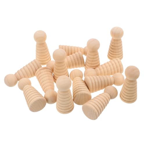 BESPORTBLE 15 Stück Teiliges Holzpuppen mit Gewinde Natürliche Holzfiguren für DIY Malerei und Bastelprojekte Kleine Holzsteckfiguren für Vielseitig Gestaltbare Holzpuppen für Dekoration BESPORTBLE 15 Stück Teiliges Holzpuppen mit Gewinde Natürliche Holzfiguren für DIY Malerei und Bastelprojekte Kleine Holzsteckfiguren für Vielseitig Gestaltbare Holzpuppen für Dekoration von BESPORTBLE