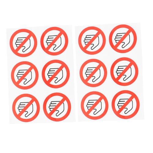 BESPORTBLE 15 Stück Teiliges Warnaufkleber Nicht Berühren Sicherheitskennzeichen für Werkstatt und Büro Klare Warnhinweise zur Vermeidung von Maschinenverletzungen Selbstklebende BESPORTBLE 15 Stück Teiliges Warnaufkleber Nicht Berühren Sicherheitskennzeichen für Werkstatt und Büro Klare Warnhinweise zur Vermeidung von Maschinenverletzungen Selbstklebende von BESPORTBLE