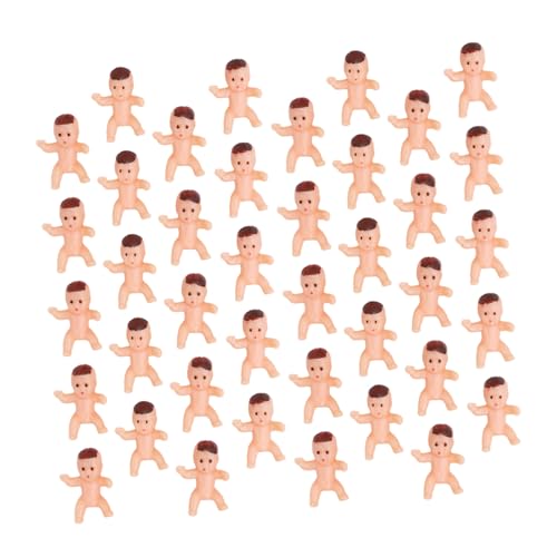 BESPORTBLE 150 Stück Mini Figuren Kunststoff Shower Partydekorationen Eiswürfelspiel Tischdekoration Babyparty Geschenke von BESPORTBLE