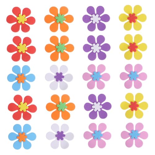 BESPORTBLE 160Stücke Selbstklebende Eva Blumenaufkleber Moosgummi Sticker für Kinderzimmer Deko und Bastelprojekte für Kreative DIY Gestaltung BESPORTBLE 160Stücke Selbstklebende Eva Blumenaufkleber Moosgummi Sticker für Kinderzimmer Deko und Bastelprojekte für Kreative DIY Gestaltung von BESPORTBLE