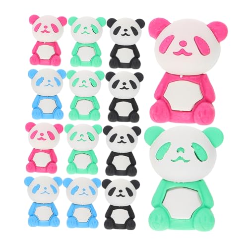 BESPORTBLE 16Stücke Teiliges Panda Radiergummi Für Süßes Cartoon Design Für Schule Und Bastelzimmer Perfektes Mitgebsel Für Kindergeburtstage von BESPORTBLE