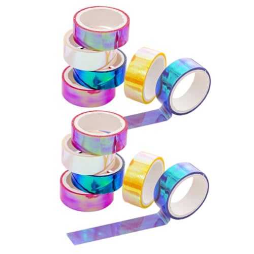 BESPORTBLE 18 Stück Farbiges Gradient Washi Tape Wasserdichtes Dekoratives Klebeband für Scrapbooking Journal Diy Handwerk und Home Decoration BESPORTBLE 18 Stück Farbiges Gradient Washi Tape Wasserdichtes Dekoratives Klebeband für Scrapbooking Journal Diy Handwerk und Home Decoration von BESPORTBLE