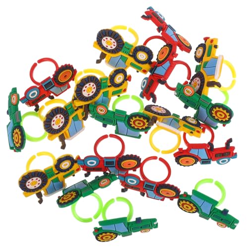 BESPORTBLE 18 Stück Teiliges Kunststoff Ring mit Bauernhof Baufahrzeugen DIY Schmuck für Erntesaison Party Niedliche Spielzeugautos als Mitgebsel und Preise für Kindergeburtstag BESPORTBLE 18 Stück Teiliges Kunststoff Ring mit Bauernhof Baufahrzeugen DIY Schmuck für Erntesaison Party Niedliche Spielzeugautos als Mitgebsel und Preise für Kindergeburtstag von BESPORTBLE