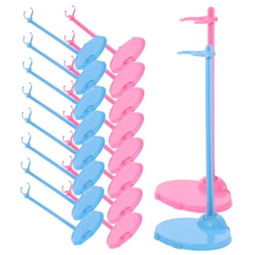 BESPORTBLE 18 Stück Teiliges Puppenständer Kunststoff Stabile Doll Support Racks mit Clip Wiederverwendbar Leichter Figurenhalter für Anziehpuppen Dekorativ und Platzsparend BESPORTBLE 18 Stück Teiliges Puppenständer Kunststoff Stabile Doll Support Racks mit Clip Wiederverwendbar Leichter Figurenhalter für Anziehpuppen Dekorativ und Platzsparend von BESPORTBLE