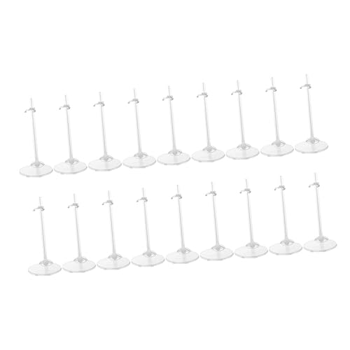 BESPORTBLE 18Stücke Puppenständer Kreative Klammern für Puppen Transparent für Puppenlagerung und Anzeige Perfektes BESPORTBLE 18Stücke Puppenständer Kreative Klammern für Puppen Transparent für Puppenlagerung und Anzeige Perfektes von BESPORTBLE