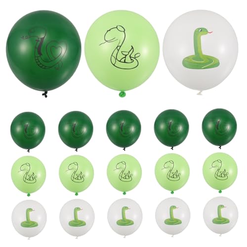 BESPORTBLE 18Stücke Schlangenballons Für Geburtstagsfeiern Partyballons Mit Schlangenmotiven Schlangen Geburtstagsdekorationen Luftballons Für Themenpartys Schlangenballons BESPORTBLE 18Stücke Schlangenballons Für Geburtstagsfeiern Partyballons Mit Schlangenmotiven Schlangen Geburtstagsdekorationen Luftballons Für Themenpartys Schlangenballons von BESPORTBLE