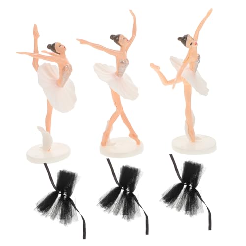 BESPORTBLE 1Satz Ballett Kuchen Deko Figuren Mit Weißen Kostümen Und Schwarzen Tüllröcken Für Kreative Tortendekorationen Für Geburtstagsfeiern Und Tanzpartys BESPORTBLE 1Satz Ballett Kuchen Deko Figuren Mit Weißen Kostümen Und Schwarzen Tüllröcken Für Kreative Tortendekorationen Für Geburtstagsfeiern Und Tanzpartys von BESPORTBLE