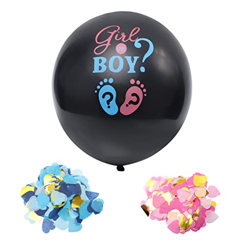 BESPORTBLE 1Satz Dekorativer Ballon Für Geschlechterenthüllung Blauen Konfetti Für Babyparty Dekorationen Für Innen Und Außeneinsatz BESPORTBLE 1Satz Dekorativer Ballon Für Geschlechterenthüllung Blauen Konfetti Für Babyparty Dekorationen Für Innen Und Außeneinsatz von BESPORTBLE