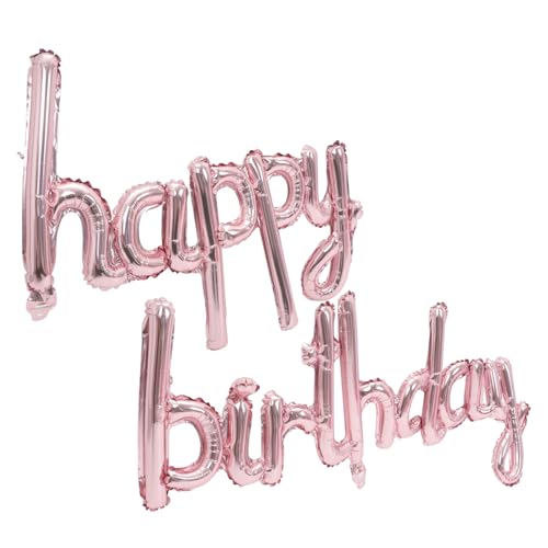 BESPORTBLE 1Satz Happy Birthday Folienballon Aluminium Luftballons Für Geburtstagsfeier Dekoration Fotohintergrund Für Unvergessliche Partydeko BESPORTBLE 1Satz Happy Birthday Folienballon Aluminium Luftballons Für Geburtstagsfeier Dekoration Fotohintergrund Für Unvergessliche Partydeko von BESPORTBLE