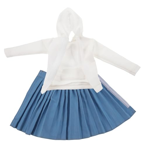 BESPORTBLE 1Satz Mädchenpuppen Kleidung Sweatshirt Und Rock Für Große Puppen Weißes Sweatshirt Und Blauer Dekorative Puppenkleidung Für Kreatives BESPORTBLE 1Satz Mädchenpuppen Kleidung Sweatshirt Und Rock Für Große Puppen Weißes Sweatshirt Und Blauer Dekorative Puppenkleidung Für Kreatives von BESPORTBLE