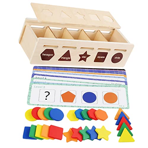 BESPORTBLE 1Satz Montessori Holzspielzeug Form Sortierbox Kognitive Spielhilfe für Junge Mädchen Fördert Feinmotorik und Hand Augen Koordination Sicher und Langlebig BESPORTBLE 1Satz Montessori Holzspielzeug Form Sortierbox Kognitive Spielhilfe für Junge Mädchen Fördert Feinmotorik und Hand Augen Koordination Sicher und Langlebig von BESPORTBLE