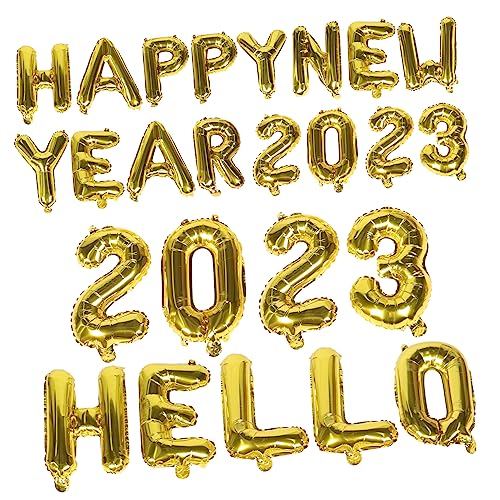BESPORTBLE 1Satz Neujahr Aluminium Folienballons Partyzubehör Für Festliche Dekoration Sichere Und Praktische Luftballons Für Unvergessliche Neujahrspartys Für Feierlichkeiten BESPORTBLE 1Satz Neujahr Aluminium Folienballons Partyzubehör Für Festliche Dekoration Sichere Und Praktische Luftballons Für Unvergessliche Neujahrspartys Für Feierlichkeiten von BESPORTBLE
