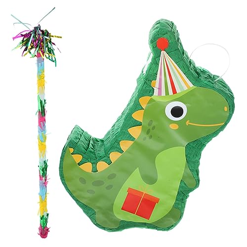 BESPORTBLE 1Satz Niedliche Dinosaurier Pinata für Geburtstagspartys Teiliges mit Pinata und Schläger Dekoration für Erwachsene für Dino Mottopartys BESPORTBLE 1Satz Niedliche Dinosaurier Pinata für Geburtstagspartys Teiliges mit Pinata und Schläger Dekoration für Erwachsene für Dino Mottopartys von BESPORTBLE