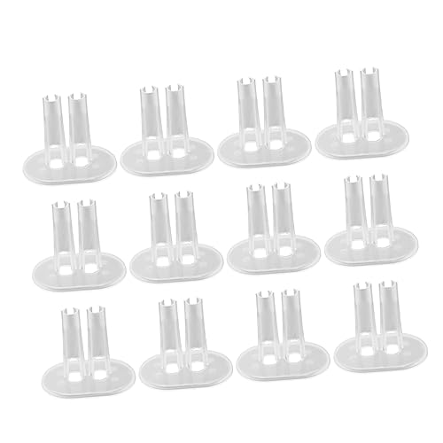 BESPORTBLE 1Satz Puppenständer Halterung Transparent Kunststoff Halter Für Puppen Fußclip Robuste Puppenhalterung Für Aufgeräumtes Spielzimmer Für Kinderaktivitäten von BESPORTBLE