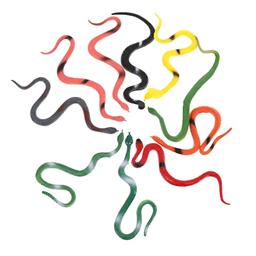 BESPORTBLE 1Satz Realistisches Schlangenspielzeug Plastisches Schlangenmodell Für Tischdekoration Und Lebensechte Reptilnachbildung von BESPORTBLE