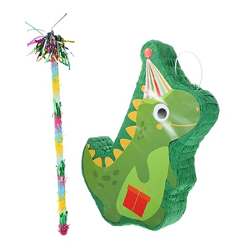 BESPORTBLE 1Satz Süße Dinosaurier Pinata Dekoration Hängende Piñata Für Kindergeburtstag Dinosaurier Lustige Party Dekoration Süßigkeiten Behälter Dinosaurier von BESPORTBLE