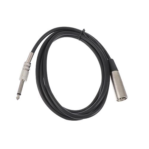 BESPORTBLE 1Stück Audiokabel Professionelles Audiosignal Kabel für Lautsprecher Gitarren und Heimkino Hohe Signalqualität Schwarz von BESPORTBLE