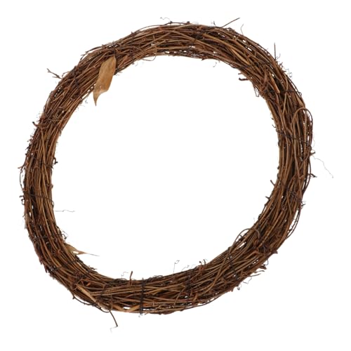BESPORTBLE 1Stücke DIY Natürlicher Weidenkranz Rahmen Für Kreative Bastelarbeiten Kleiner Rebenkreis Für Wohnkultur Und Feiertagsdekorationen BESPORTBLE 1Stücke DIY Natürlicher Weidenkranz Rahmen Für Kreative Bastelarbeiten Kleiner Rebenkreis Für Wohnkultur Und Feiertagsdekorationen von BESPORTBLE