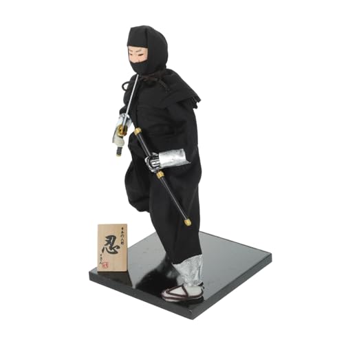 BESPORTBLE 1stück Traditionelle Ninja Puppe Im Japanischen Stil Dekorative Figur Für Haus Büro Kunsthandwerk Und Japanische Partybedarf BESPORTBLE 1stück Traditionelle Ninja Puppe Im Japanischen Stil Dekorative Figur Für Haus Büro Kunsthandwerk Und Japanische Partybedarf von BESPORTBLE