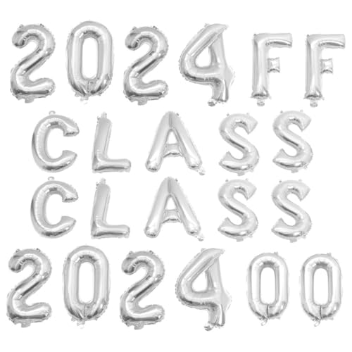 BESPORTBLE 2 Sätze Abschlussfeier Luftballons Dekorative Aluminiumfolie Ballon Dekoration für Partys Fotorequisiten und Raumgestaltung Wiederverwendbar und Langlebig BESPORTBLE 2 Sätze Abschlussfeier Luftballons Dekorative Aluminiumfolie Ballon Dekoration für Partys Fotorequisiten und Raumgestaltung Wiederverwendbar und Langlebig von BESPORTBLE