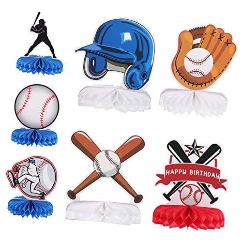 BESPORTBLE 2 Sätze Baseball Wabenball Tischdekorationen aus Stabilem Karton Sportparty Geburtstagsdeko Einfache Montage Geeignet für Baseball Themenparty Festival Supply BESPORTBLE 2 Sätze Baseball Wabenball Tischdekorationen aus Stabilem Karton Sportparty Geburtstagsdeko Einfache Montage Geeignet für Baseball Themenparty Festival Supply von BESPORTBLE