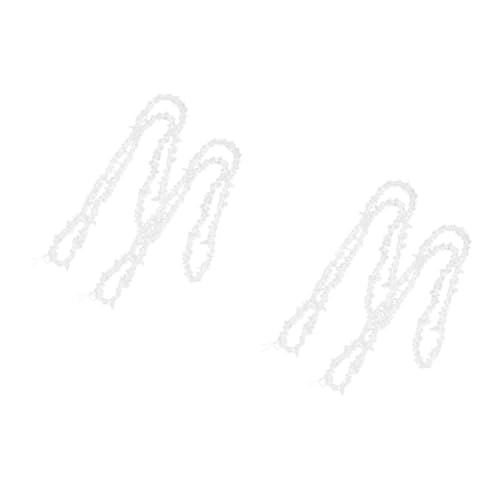 BESPORTBLE 2 Sätze Diy Unregelmäßige Steinperlen Halbfertige Weiße Kettenperlen Schmuckzubehör Für Armbänder 2 Stücke * 2 BESPORTBLE 2 Sätze Diy Unregelmäßige Steinperlen Halbfertige Weiße Kettenperlen Schmuckzubehör Für Armbänder 2 Stücke * 2 von BESPORTBLE