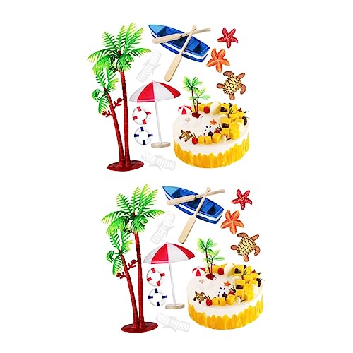 BESPORTBLE 2 Sätze Teiliges Strandkuchen Dekorationen Boote Sonnenschirme Stühle Mikrolandschafts Deko Für Partys Und Feiern Für Sommer Events Und Geburtstage 10 Stück * 2 BESPORTBLE 2 Sätze Teiliges Strandkuchen Dekorationen Boote Sonnenschirme Stühle Mikrolandschafts Deko Für Partys Und Feiern Für Sommer Events Und Geburtstage 10 Stück * 2 von BESPORTBLE