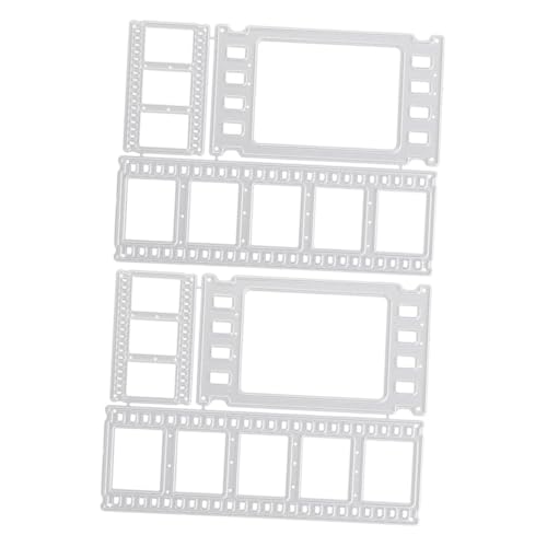 BESPORTBLE 2 Sätze Vintage Film Strip Stanzformen aus Metall Dekorative Präge Templates für Diy Scrapbooking und Kartenherstellung für Bastler Aller Erfahrungsstufen BESPORTBLE 2 Sätze Vintage Film Strip Stanzformen aus Metall Dekorative Präge Templates für Diy Scrapbooking und Kartenherstellung für Bastler Aller Erfahrungsstufen von BESPORTBLE