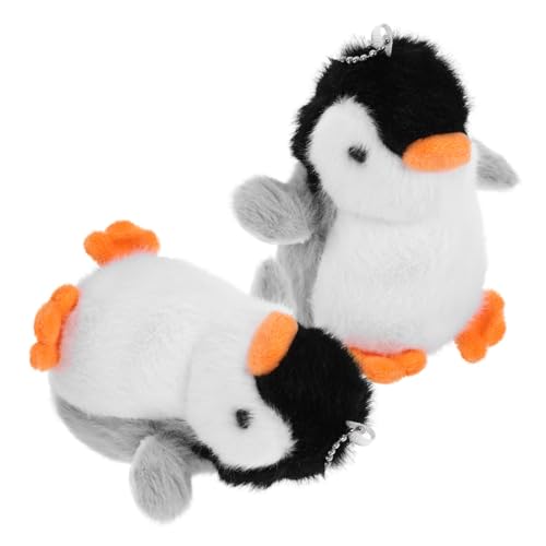 BESPORTBLE 2 Stück Plüsch Pinguin Schlüsselanhänger Süßer Anhänger aus Weichem Dekoratives Kuscheltier für Taschen und Rucksäcke Niedliches für und Familie BESPORTBLE 2 Stück Plüsch Pinguin Schlüsselanhänger Süßer Anhänger aus Weichem Dekoratives Kuscheltier für Taschen und Rucksäcke Niedliches für und Familie von BESPORTBLE