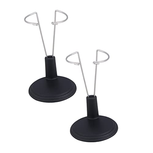 BESPORTBLE 2 Stück Puppenständer Halterung für Puppen Tragbarer Spielzeugständer für Stilvolle Puppenaufbewahrung und Präsentation Schwarzes Design BESPORTBLE 2 Stück Puppenständer Halterung für Puppen Tragbarer Spielzeugständer für Stilvolle Puppenaufbewahrung und Präsentation Schwarzes Design von BESPORTBLE