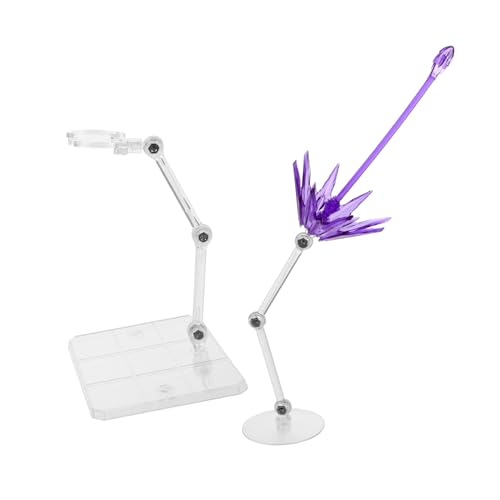 BESPORTBLE 2 Stück Puppenständer mit Verstellbarem Modellständer für Actionfiguren Lasereffekt Dekoration für Miniaturen Stabiler Halt und Einfacher Display für Sammlerstücke BESPORTBLE 2 Stück Puppenständer mit Verstellbarem Modellständer für Actionfiguren Lasereffekt Dekoration für Miniaturen Stabiler Halt und Einfacher Display für Sammlerstücke von BESPORTBLE