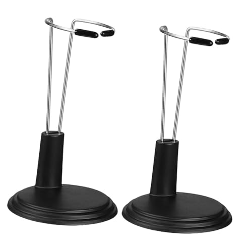 BESPORTBLE 2 Stück Teiliges Puppenständer Verstellbarer Schwarzer Doll Support Stand Stabiler Actionfigur Display Halter für Indoor Puppenaufbewahrung und Dekorative Figurenpräsentation von BESPORTBLE