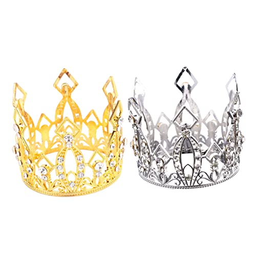 BESPORTBLE 2 Stück Tortendeko Teilig Geburtstag aus Legierung Dekorative Cake Crown Adornment für Hochzeiten Partys und Tischdekorationen Vielseitige Kuchenaufsätze Zufällige Zufällige Farbe BESPORTBLE 2 Stück Tortendeko Teilig Geburtstag aus Legierung Dekorative Cake Crown Adornment für Hochzeiten Partys und Tischdekorationen Vielseitige Kuchenaufsätze Zufällige Zufällige Farbe von BESPORTBLE