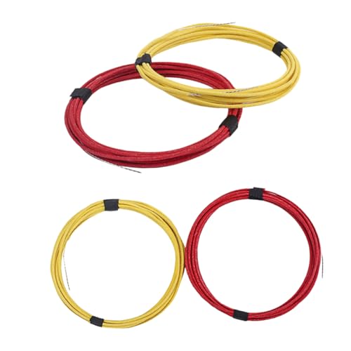 BESPORTBLE 2 Stück Vintage Gitarren Pickup Draht Awg mit Tuchüberzug Vorverzinnt für Gitarrenverdrahtung und BESPORTBLE 2 Stück Vintage Gitarren Pickup Draht Awg mit Tuchüberzug Vorverzinnt für Gitarrenverdrahtung und von BESPORTBLE
