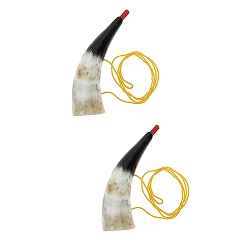 BESPORTBLE 2 Stück Wikingerhorn Party Horn Oxhorn Design Leicht Tragbar Einfache Bedienung Für Instrument Sportfans BESPORTBLE 2 Stück Wikingerhorn Party Horn Oxhorn Design Leicht Tragbar Einfache Bedienung Für Instrument Sportfans von BESPORTBLE
