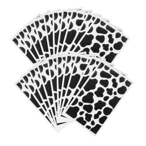 BESPORTBLE 20 Blatt Cow Print Aufkleber Wasserfeste Kuhmuster Sticker für Scrapbooking DIY Notizbuch Trinkflasche und Koffer Dekoration Langlebige Verschleißfeste Folie BESPORTBLE 20 Blatt Cow Print Aufkleber Wasserfeste Kuhmuster Sticker für Scrapbooking DIY Notizbuch Trinkflasche und Koffer Dekoration Langlebige Verschleißfeste Folie von BESPORTBLE