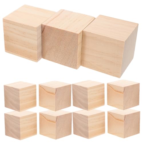 BESPORTBLE 20 Stück Blanko Holzklötze zum Bemalen für Kreative DIY Aktivitäten für Geburtstagsfeiern und Vorschulerziehung BESPORTBLE 20 Stück Blanko Holzklötze zum Bemalen für Kreative DIY Aktivitäten für Geburtstagsfeiern und Vorschulerziehung von BESPORTBLE