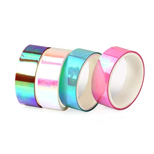 BESPORTBLE 20 Stück Holographisches Klebeband – Abnehmbares Verpackungsband Für DIY-Projekte - Zeitschriften Planer Und – Ideal Für Kreative Buchgestaltungen Und Handarbeiten BESPORTBLE 20 Stück Holographisches Klebeband – Abnehmbares Verpackungsband Für DIY-Projekte - Zeitschriften Planer Und – Ideal Für Kreative Buchgestaltungen Und Handarbeiten von BESPORTBLE