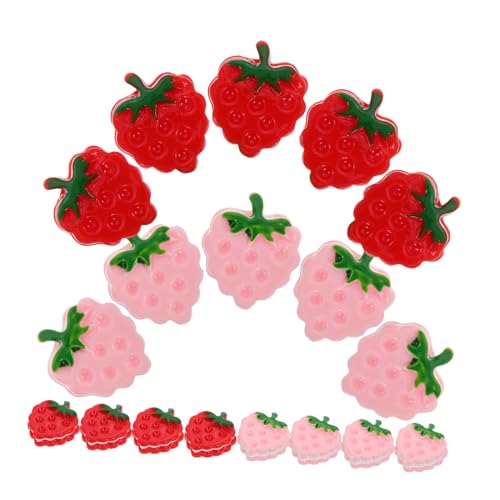 BESPORTBLE 20 Stück Mini Erdbeer Keks Charms aus Harz für DIY Bastelprojekte Realistische Erdbeer Dekorationen für Handyhüllen Scrapbooking und Kreative Verzierungen BESPORTBLE 20 Stück Mini Erdbeer Keks Charms aus Harz für DIY Bastelprojekte Realistische Erdbeer Dekorationen für Handyhüllen Scrapbooking und Kreative Verzierungen von BESPORTBLE