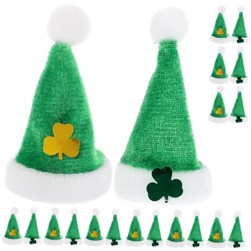 BESPORTBLE 20 Stück Miniatur Hüte im Kleeblatt Design Plüsch Puppenhüte für Patrick's Day Dekoration DIY Zubehör für Puppen Flaschen und Bastelprojekte BESPORTBLE 20 Stück Miniatur Hüte im Kleeblatt Design Plüsch Puppenhüte für Patrick's Day Dekoration DIY Zubehör für Puppen Flaschen und Bastelprojekte von BESPORTBLE