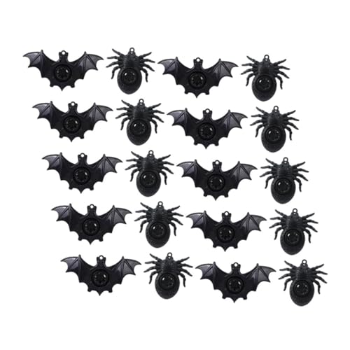 BESPORTBLE 20 Stück Teiliges Halloween Pfeifen mit Fledermaus und Spinnenpfeifen aus Party Tröten für Lustiges und Partyzubehör zur Stimmungssteigerung BESPORTBLE 20 Stück Teiliges Halloween Pfeifen mit Fledermaus und Spinnenpfeifen aus Party Tröten für Lustiges und Partyzubehör zur Stimmungssteigerung von BESPORTBLE