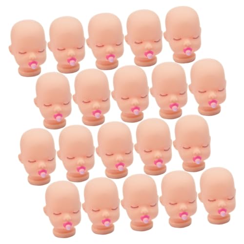 BESPORTBLE 20 Stück Teiliges Kleine Vinyl Puppenköpfe für DIY Plüschpuppen Schlüsselanhänger Leichte Sichere Puppenzubehör für Basteln und Verzieren BESPORTBLE 20 Stück Teiliges Kleine Vinyl Puppenköpfe für DIY Plüschpuppen Schlüsselanhänger Leichte Sichere Puppenzubehör für Basteln und Verzieren von BESPORTBLE