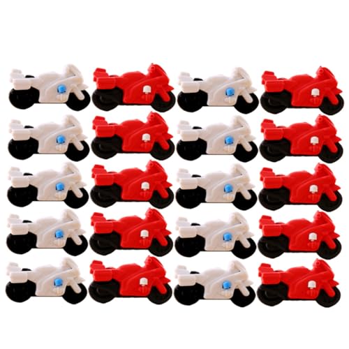 BESPORTBLE 20 Stück Teiliges Niedliche Motorroller Radiergummis für Bunte Cartoon Radiergummis für Schüler Kleine Lustige Schreibwaren Geschenke für Jungen und Mädchen Zufällige Farbe von BESPORTBLE