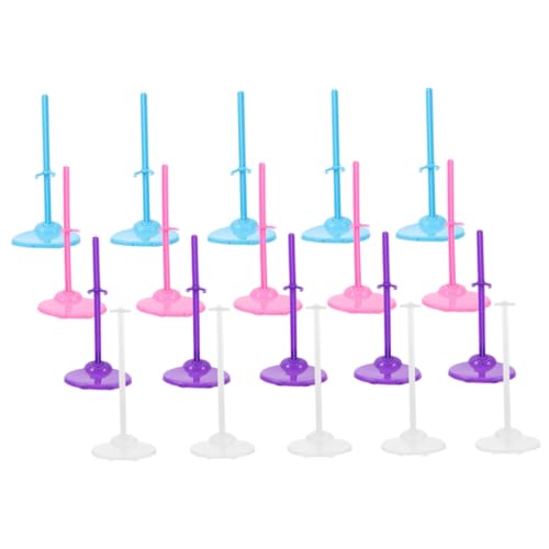 BESPORTBLE 20 Stück Teiliges Puppenständer Verstellbare Doll Toy Support Halterungen in Blau und Transparent Stabile Puppenhalter für Display und Präsentation von Puppen BESPORTBLE 20 Stück Teiliges Puppenständer Verstellbare Doll Toy Support Halterungen in Blau und Transparent Stabile Puppenhalter für Display und Präsentation von Puppen von BESPORTBLE