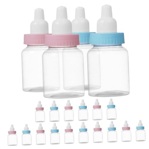 BESPORTBLE 20 Stück Transparente Babyflaschen Süßigkeitenbehälter Füllbare Kunststoff Boxen für Shower Geburtstag und Feierlichkeiten für und Dekoration BESPORTBLE 20 Stück Transparente Babyflaschen Süßigkeitenbehälter Füllbare Kunststoff Boxen für Shower Geburtstag und Feierlichkeiten für und Dekoration von BESPORTBLE