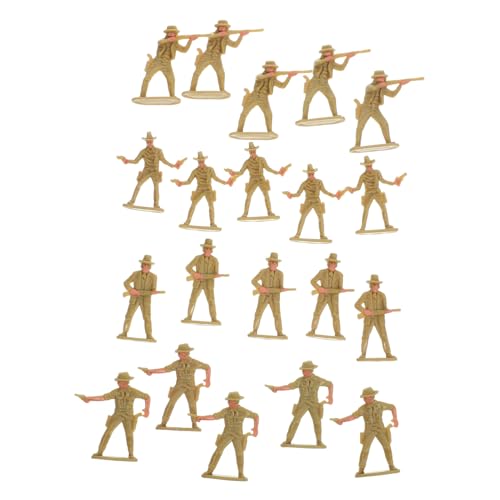 BESPORTBLE 20 Stück Western Cowboy Figuren Miniatur Modelle für Tischdekoration Lifelike Cowboy Statuen aus Robustem für Sandtisch Architekturmodelle und Schulprojekte BESPORTBLE 20 Stück Western Cowboy Figuren Miniatur Modelle für Tischdekoration Lifelike Cowboy Statuen aus Robustem für Sandtisch Architekturmodelle und Schulprojekte von BESPORTBLE